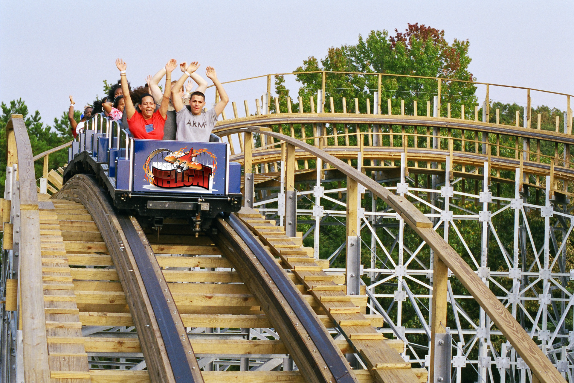 Hellcat at Clementon Park